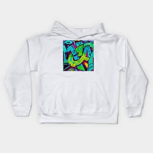 Amazing graffiti Kids Hoodie